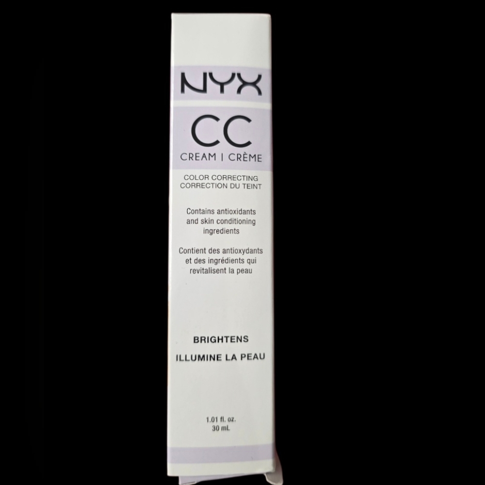😚 NYX CC Cream - White and Black (NWOT)